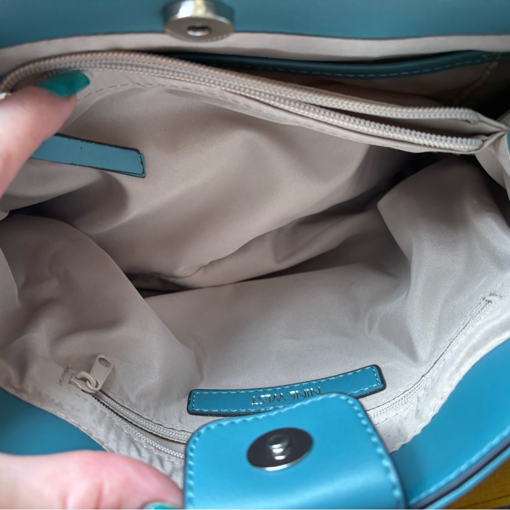 Nine West Blue Shoulder/Crossbody Bag - Picture 4 of 9
